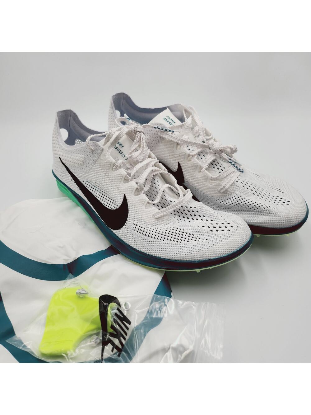 Mens Size 6.5 Nike Track Field Shoes ZoomX Dragonfly 2 Lace Up FD8413-102